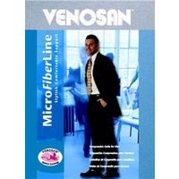 VENOSAN® MicroFiberLine Compression Socks Men's X Large 15-20mmHg Black