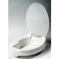 Raised Toilet Seat Savanah (with Lid) 4" (10cm)