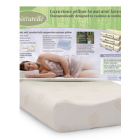 Naturelle - Pure Latex Contoured Pillow Medium Profile