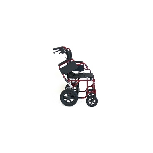 PCP Transit Wheelchair VN-Series Aluminium 12" rear tyre